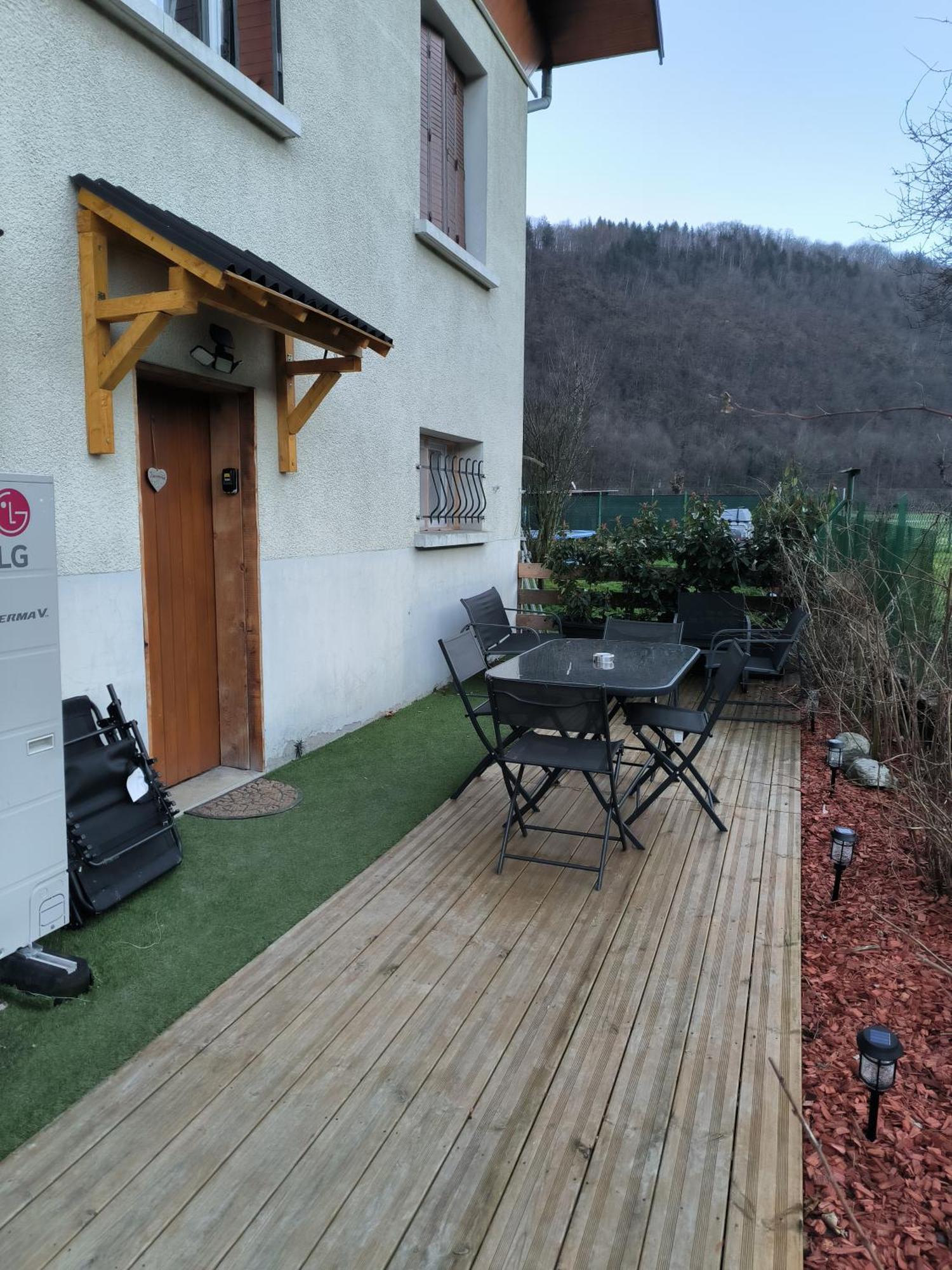Appartement La Sapinette à La Bâthie Extérieur photo